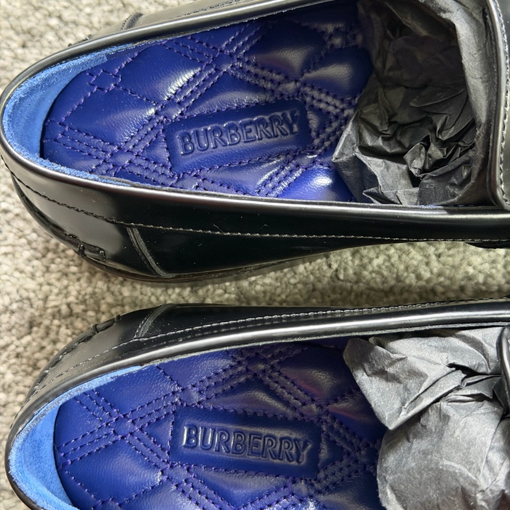 burberry tower loafer- womens size 37 - Picture 8 of 16